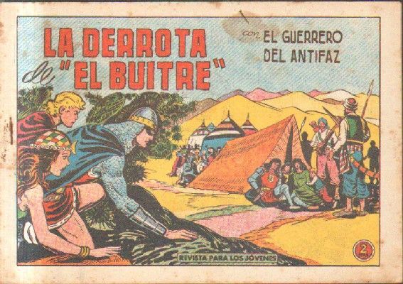LA DERROTA DEL BUITRE. EL GUERRERO DEL ANTIFAZ. Nº 516.