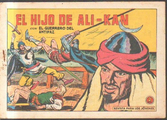 EL HIJO DE ALI-KAN. EL GUERRERO DEL ANTIFAZ. Nº 518.