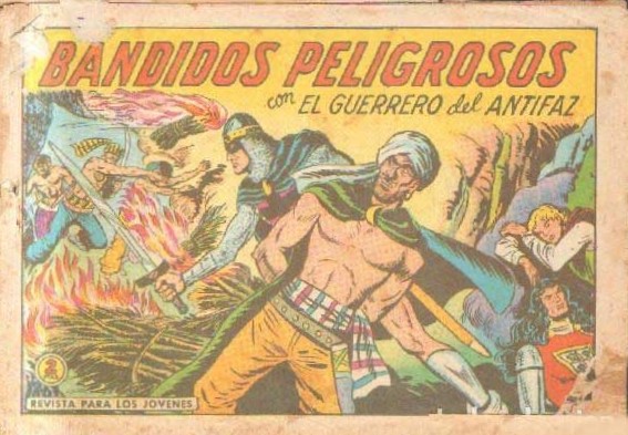 BANDIDOS PELIGROSOS.EL GUERRERO DEL ANTIFAZ. Nº 544.