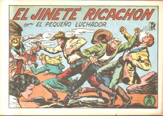 EL JINETE RICACHON.CON EL PEQUEÑO LUCHADOR. Nº 215