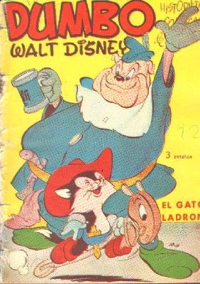HISTORIETAS COMICAS DE WALT DISNEY. COLECCIÓN DUMBO. Nº92: EL GATO LADRON