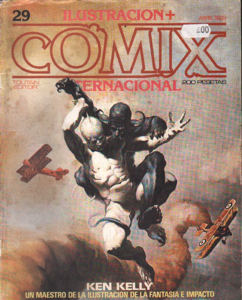 ILUSTRACION+: COMIX INTERNACIONAL Nº29, ABRIL, 1983.