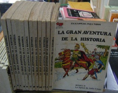 LA GRAN AVENTURA DE LA HISTORIA. 14 TOMOS.