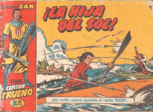 EL CAPITAN TRUENO. ¡ LA HIJA DEL SOL! Nº 54.