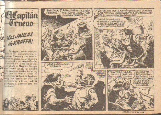 EL CAPITAN TRUENO. ¡FERROZ ENCUENTRO! Nº 110