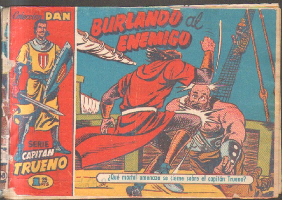 EL CAPITAN TRUENO. BURLANDO AL ENEMIGO.  Nº 48.