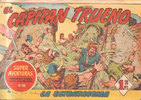 EL CAPITAN TRUENO. LA ESTRATAGEMA. Nº 74