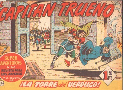 EL CAPITAN TRUENO. ¡LA TORRE DEL VERDUGO!  Nº 284