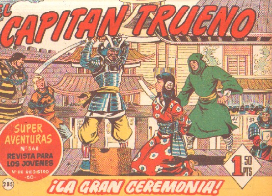 EL CAPITAN TRUENO. LA GRAN CEREMONIA!  Nº 285