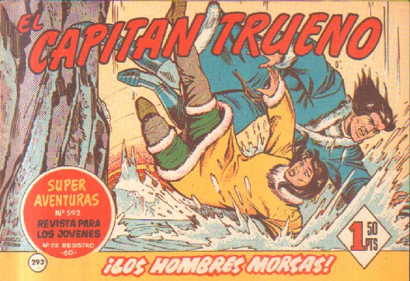 EL CAPITAN TRUENO. ¡LOS HOMBRES MORSAS!  Nº 293