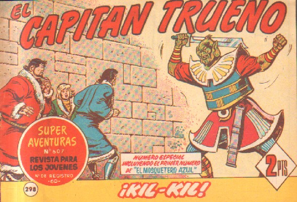 EL CAPITAN TRUENO. ¡KIL-KIL!  Nº 298