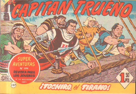 EL CAPITAN TRUENO. ¡TOCHIRO, EL TIRANO!  Nº 327