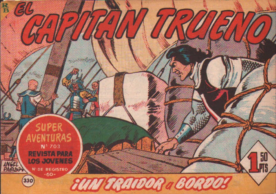 EL CAPITAN TRUENO. ¡UN TRAIDOR A BORDO! Nº 330