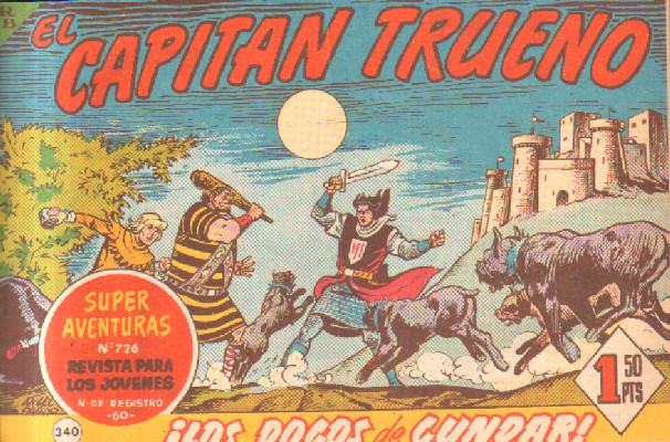 EL CAPITAN TRUENO. ¡LOS DOGOS DE GUNDAR!  Nº 340