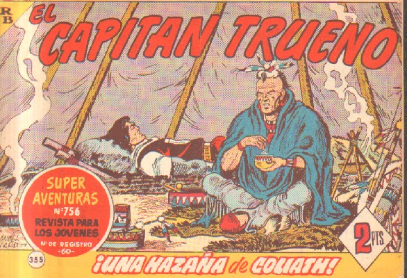 EL CAPITAN TRUENO. ¡UNA HAZAÑA DE GOLIATH!  Nº 355
