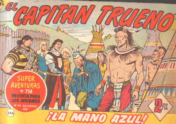 EL CAPITAN TRUENO. ¡LOS DEMONIOS DEL ESPACIO!  Nº 357