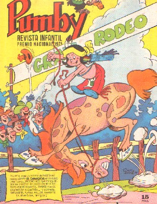 PUMBY. REVISTA INFANTIL PREMIO NACIONAL 1975. AÑO XXIII, Nº 1.007