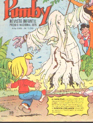 PUMBY. REVISTA INFANTIL PREMIO NACIONAL 1975. AÑO XXIII, Nº 1.010
