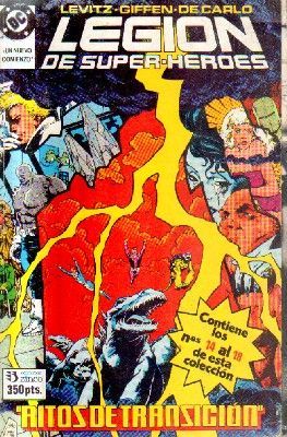 LEGION DE SUPER-HEROES. ALTOS DE TRANSICION