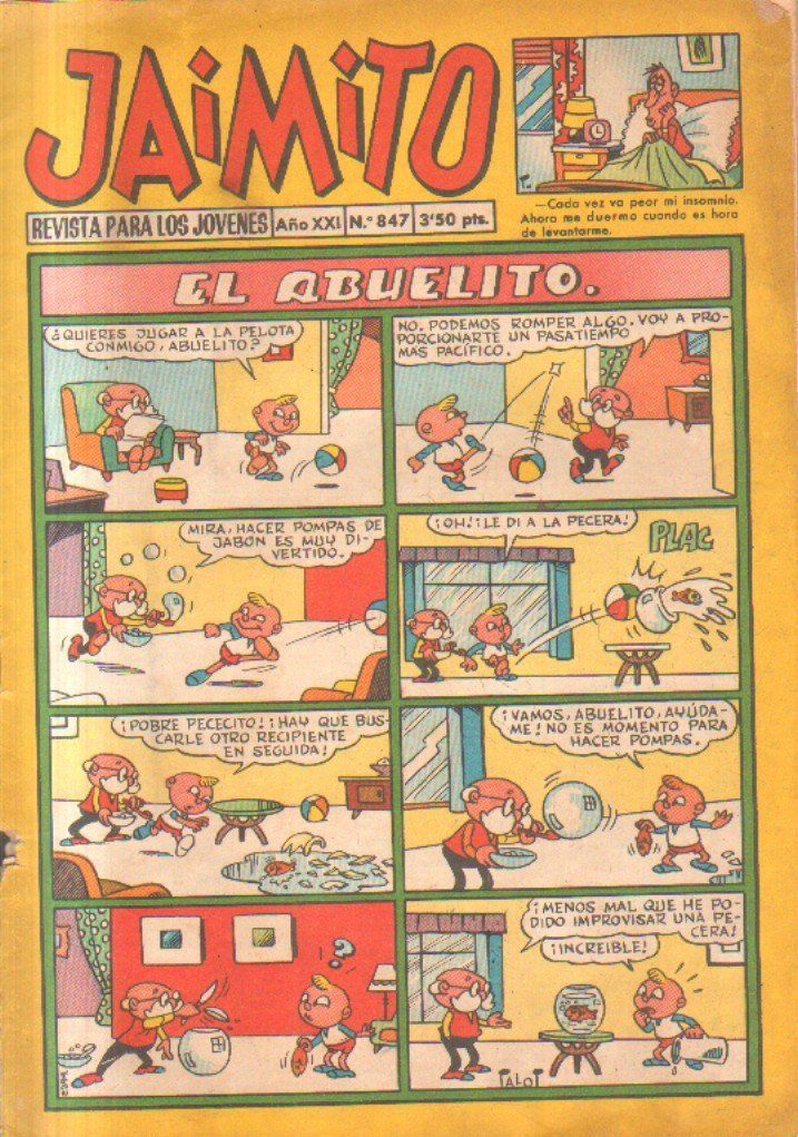 JAIMITO. REVISTA PARA LOS JOVENES. AÑO XXI. Nº847.