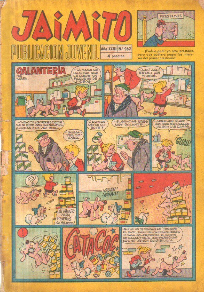 JAIMITO. PUBLICACION JUVENIL. AÑO XXIII. Nº962.
