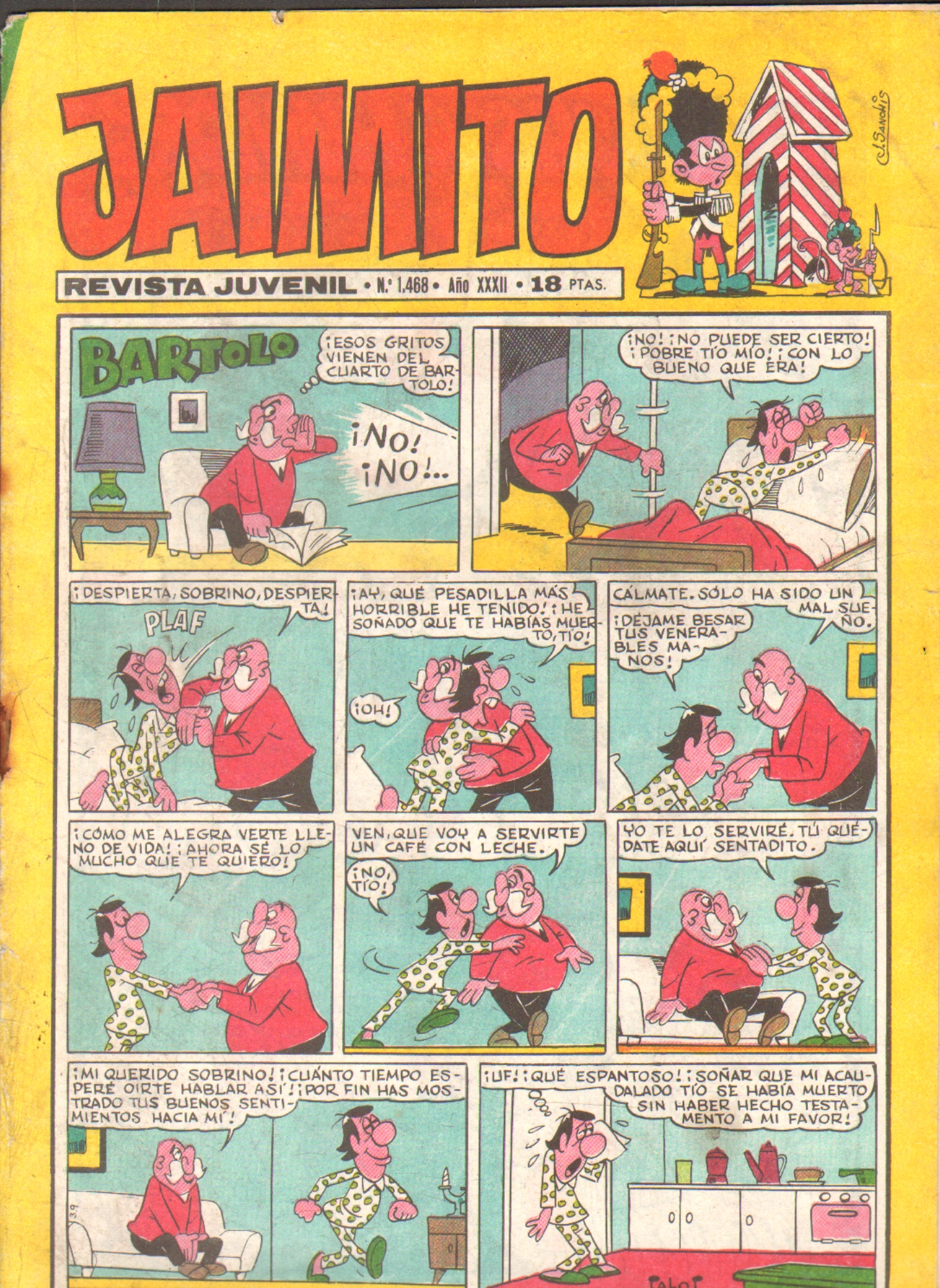 JAIMITO. REVISTA JUVENIL. AÑO XXXII. Nº1468