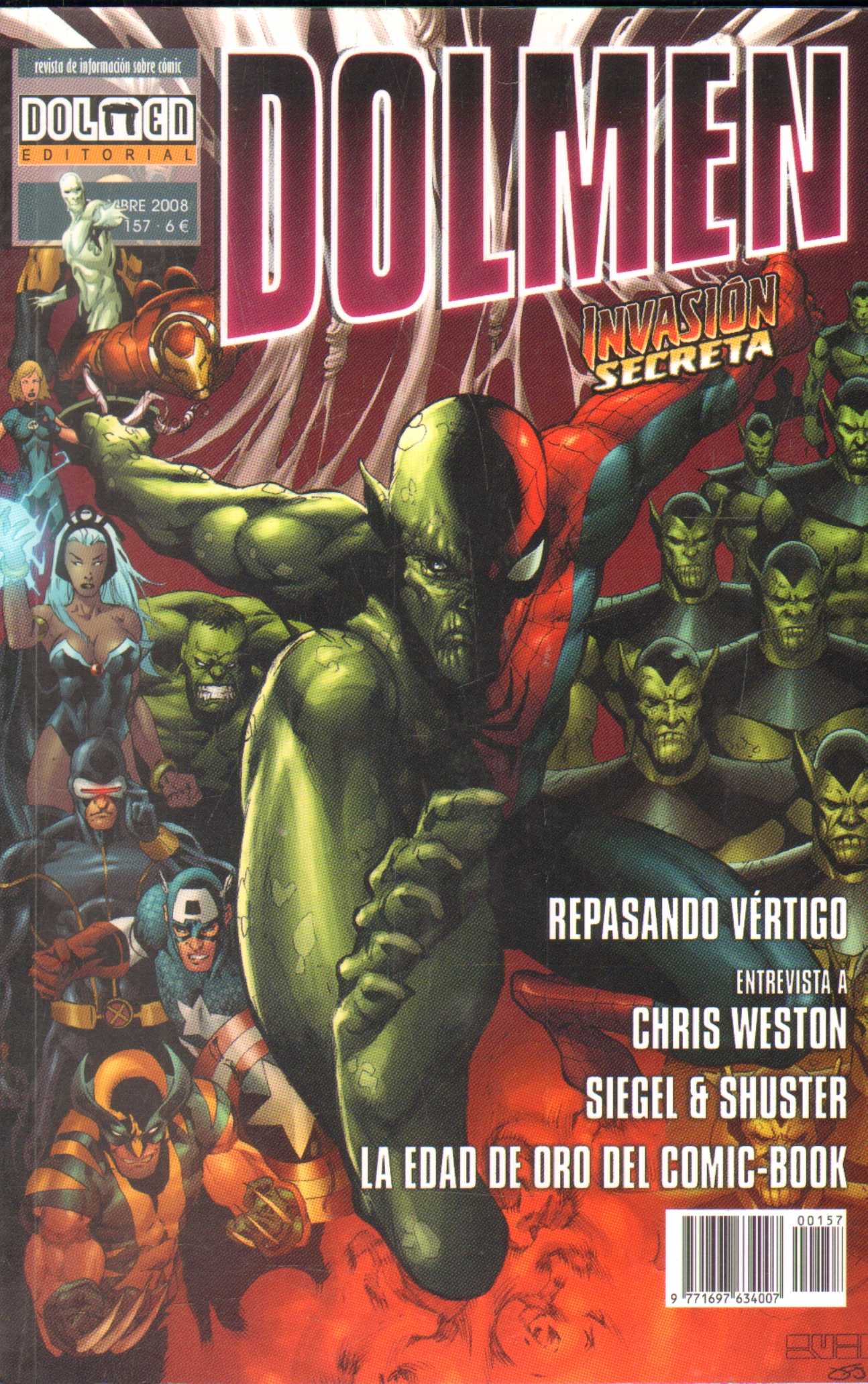 DOLMEN. Nº157, DICIEMBRE 2008