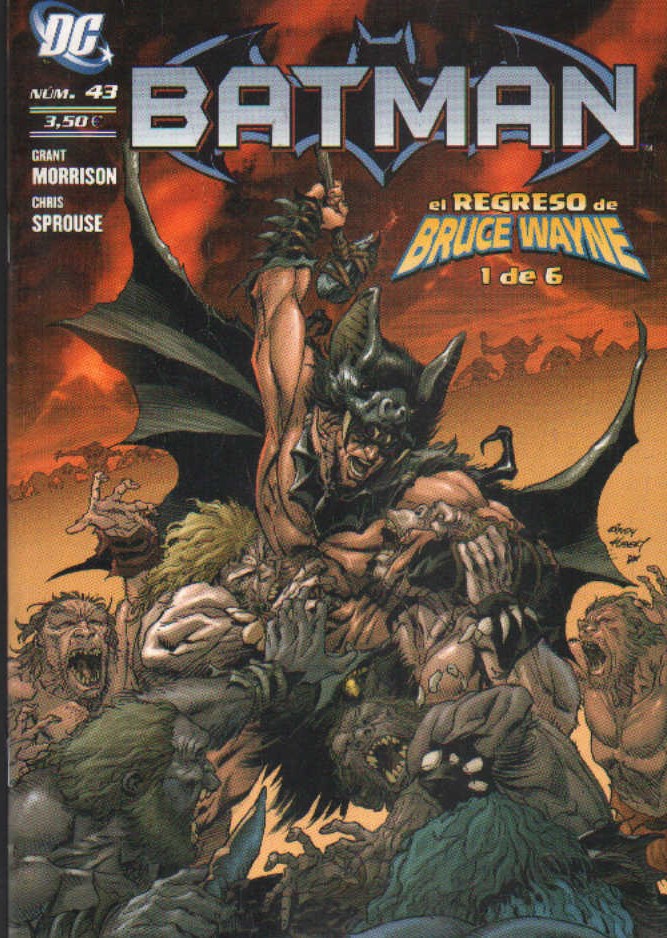 BATMAN, NUM. 43. EL REGRESO DE BRUCE WAYNE 1 DE 6