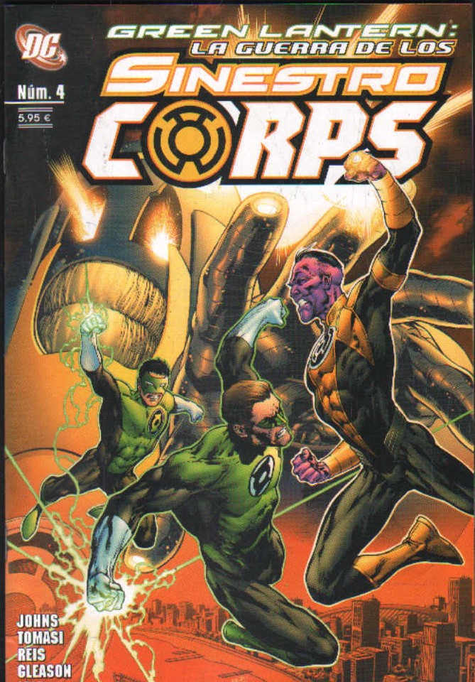 GREEN LANTERN: SINIESTRO CORPS, Nº4