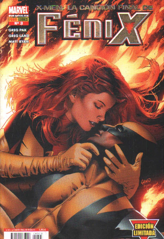 X-MEN: LA CANCION FINAL DE FÉNIX, Nº3