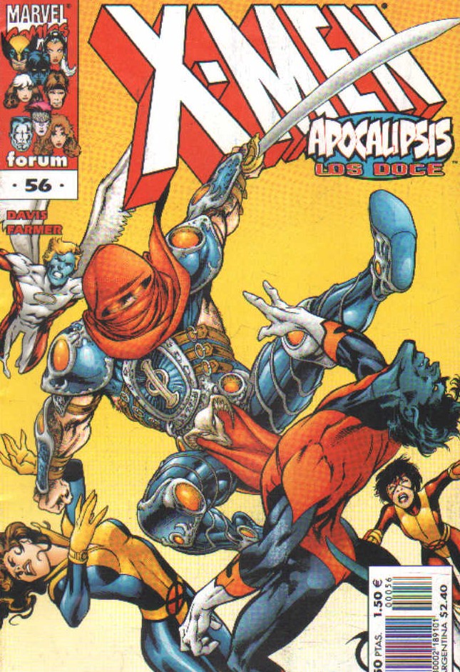 X-MEN. Nº56 APOCALIPSIS LOS DOCE