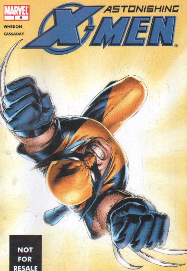 ASTONISHING X-MEN Nº6 (NOT FOR RESALE)