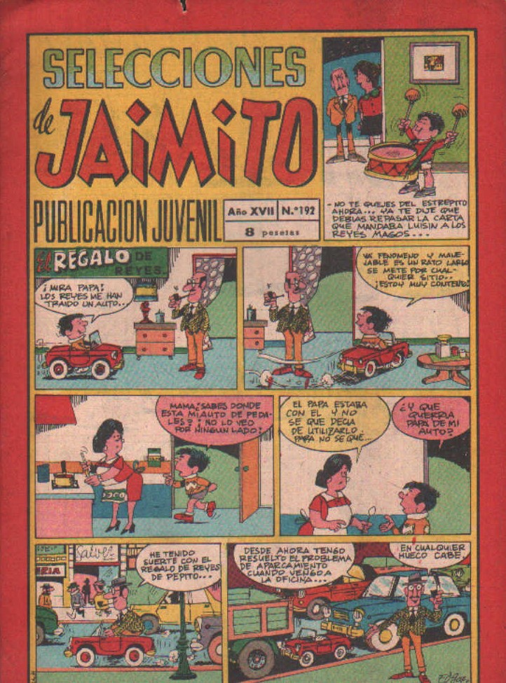 SELLECIONES DE JAIMITO PUBLICACION JUVENIL AÑO XVII, Nº192