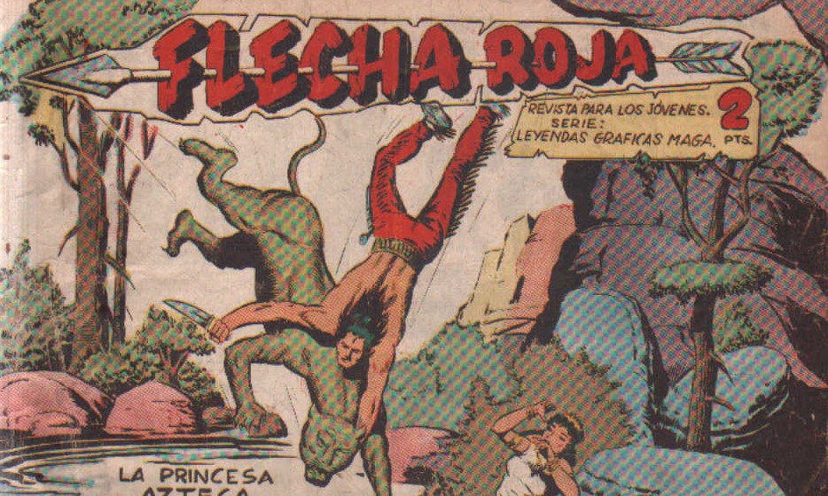 FLECHA ROJA Nº 45: LA PRINCESA AZTECA
