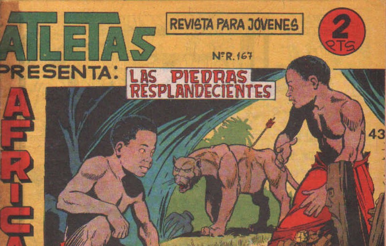 ATLETAS AFRICA PRESENTA: LAS PIEDRAS RESPLANDECIENTES. Nº 43