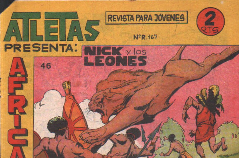 ATLETAS AFRICA PRESENTA: NICK Y LOS LEONES. Nº 46