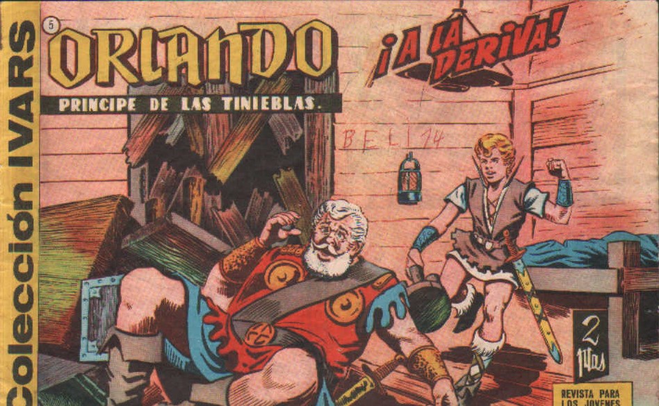 ORLANDO PRINCIPE DE LAS TINIEBLAS Nº 9: ¡A LA DERIVA!