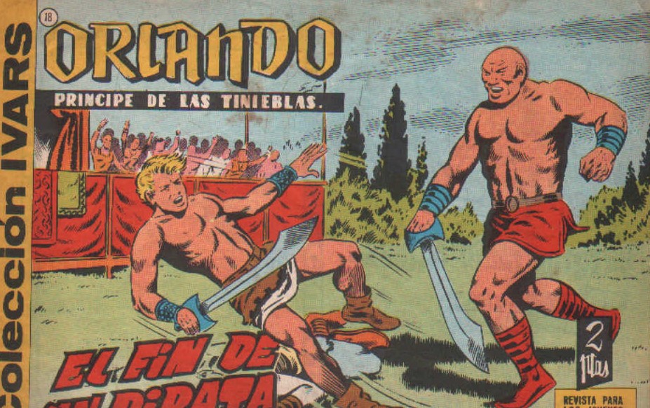 ORLANDO PRINCIPE DE LAS TINIEBLAS Nº 35: EL FIN DE UN PIRATA