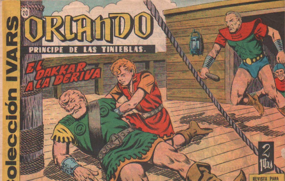ORLANDO PRINCIPE DE LAS TINIEBLAS Nº 39: EL DAKKAR A LA DERIVA