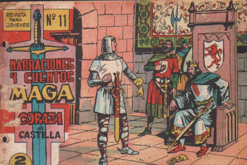 NARRACIONES Y CUENTOS MAGA. CORAZA DE CASTILLA Nº 11: EL CABALLERO NEGRO