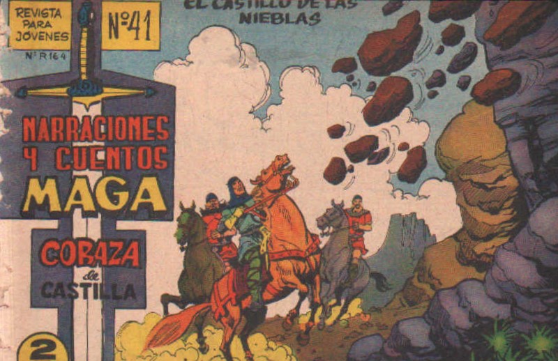 NARRACIONES Y CUENTOS MAGA. CORAZA DE CASTILLA Nº 41: EL CASTILLO DE LAS NIEBLAS