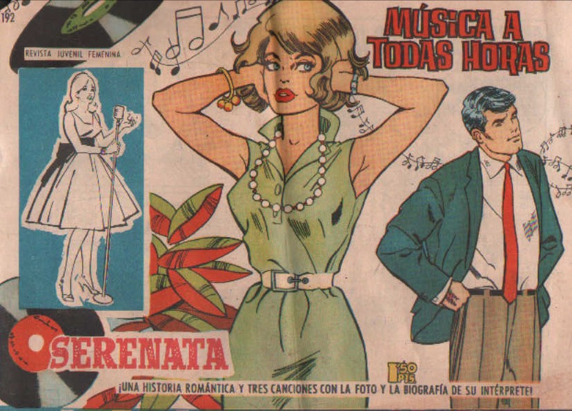 SERENATA. REVISTA JUVENIL FEMENINA Nº 192: MÚSICA A TODAS HORAS