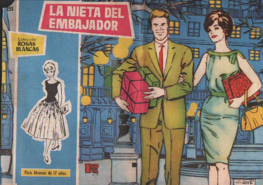 COLECCIÓN ROSAS BLANCAS, PARA JOVENES DE 17 AÑOS Nº 255: LA NIETA DEL EMBAJADOR