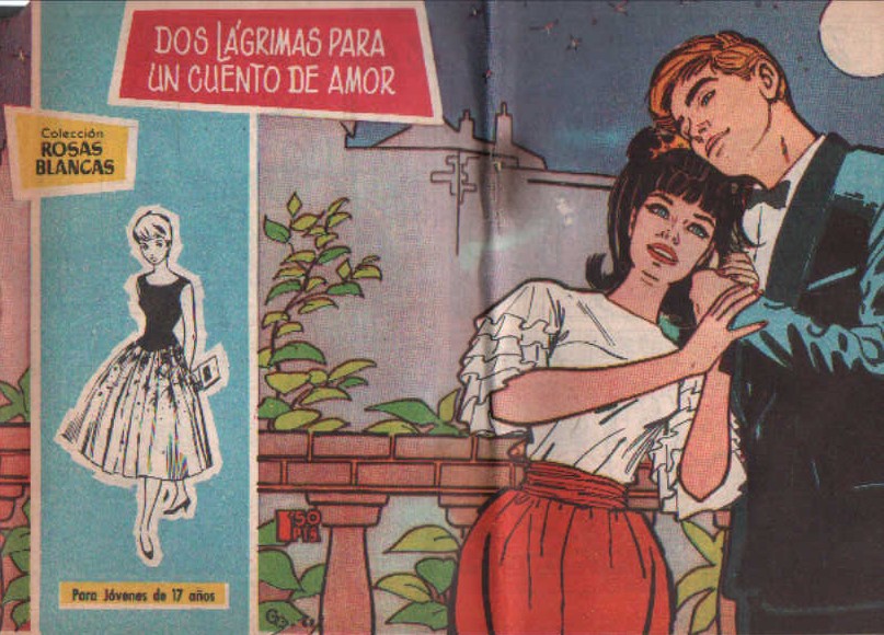 COLECCIÓN ROSAS BLANCAS, PARA JOVENES DE 17 AÑOS Nº 267: DOS LÁGRIMAS PARA UN CUENTO DE AMOR