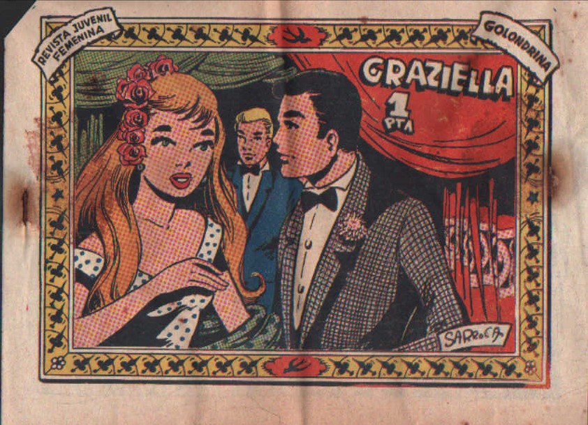 COLECCIÓN GOLONDRINA, REVISTA JUVENIL FEMENINA Nº 91: GRAZIELLA
