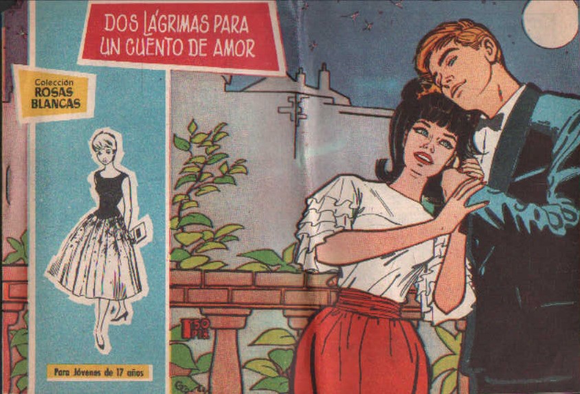COLECCIÓN ROSAS BLANCAS, PARA JOVENES DE 17 AÑOS Nº 267: DOS LÁGRIMAS PARA UN CUENTO DE AMOR