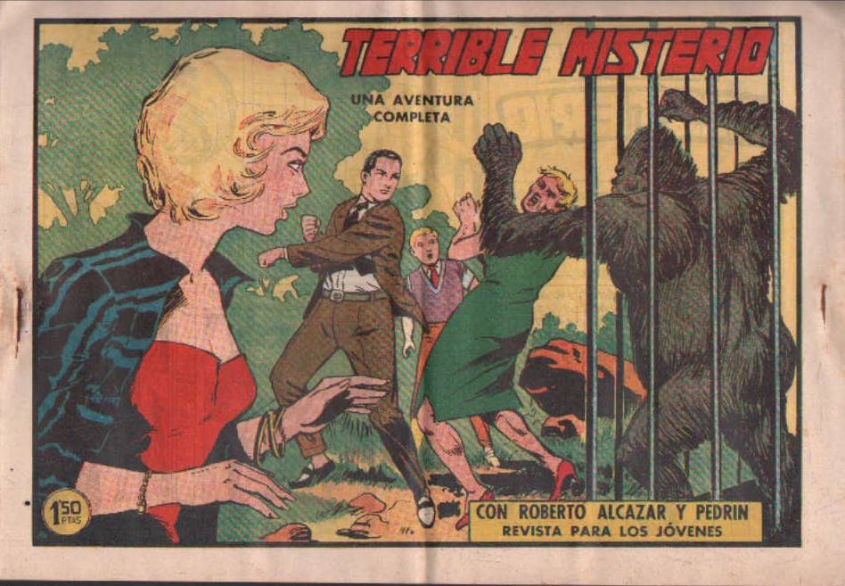 TERRIBLE MISTERIO, CON ROBERTO ALCAZAR Y PEDRIN. REVISTA PARA JÓVENES Nº477