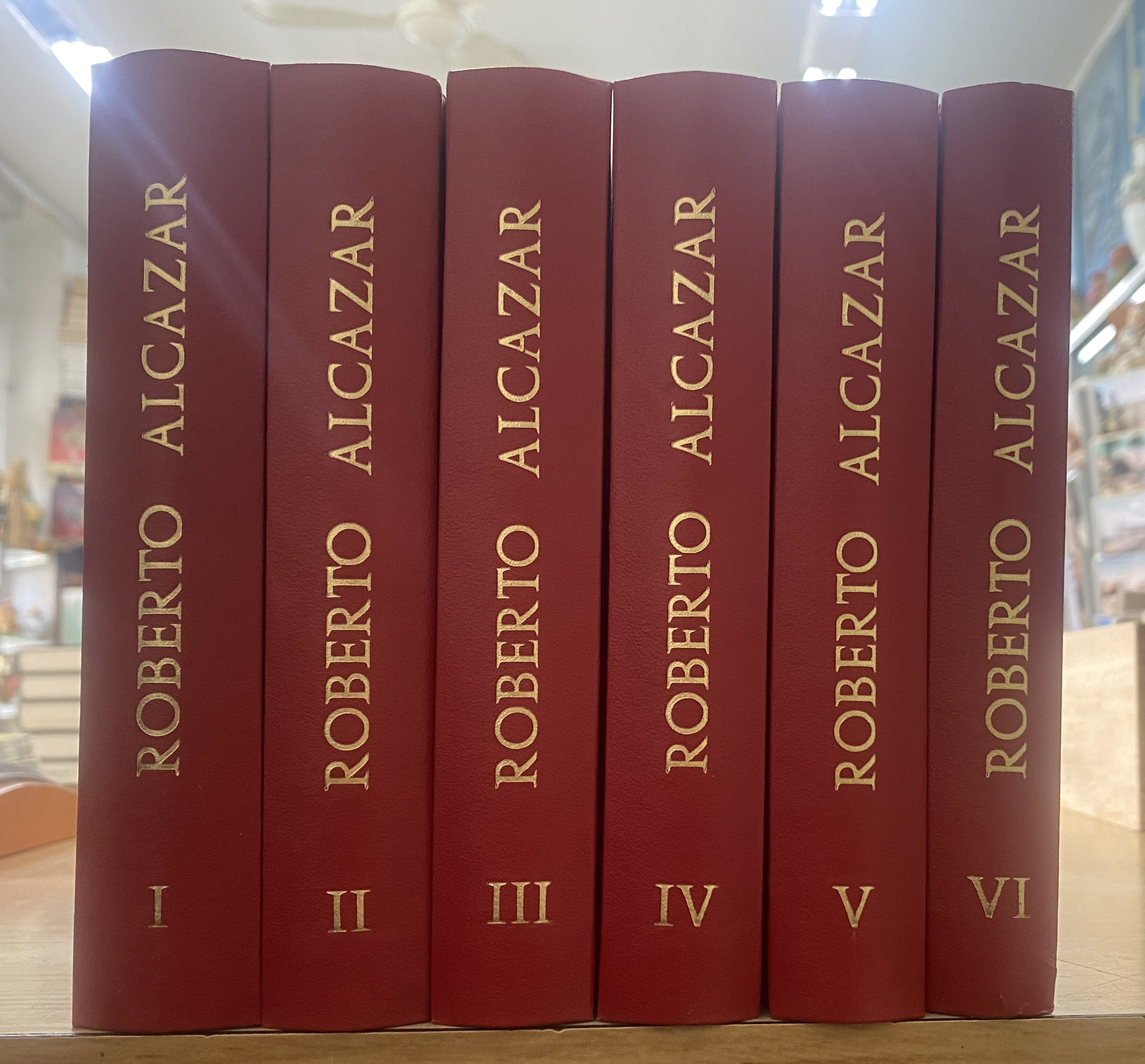 ROBERTO ALCAZAR (6 TOMOS)