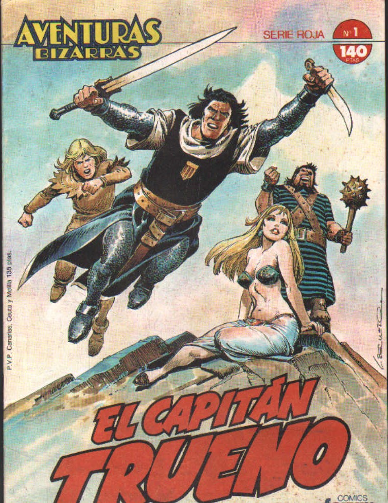 AVENTURAS BIZARRAS SERIE ROJA Nº1. EL CAPITAN TRUENO