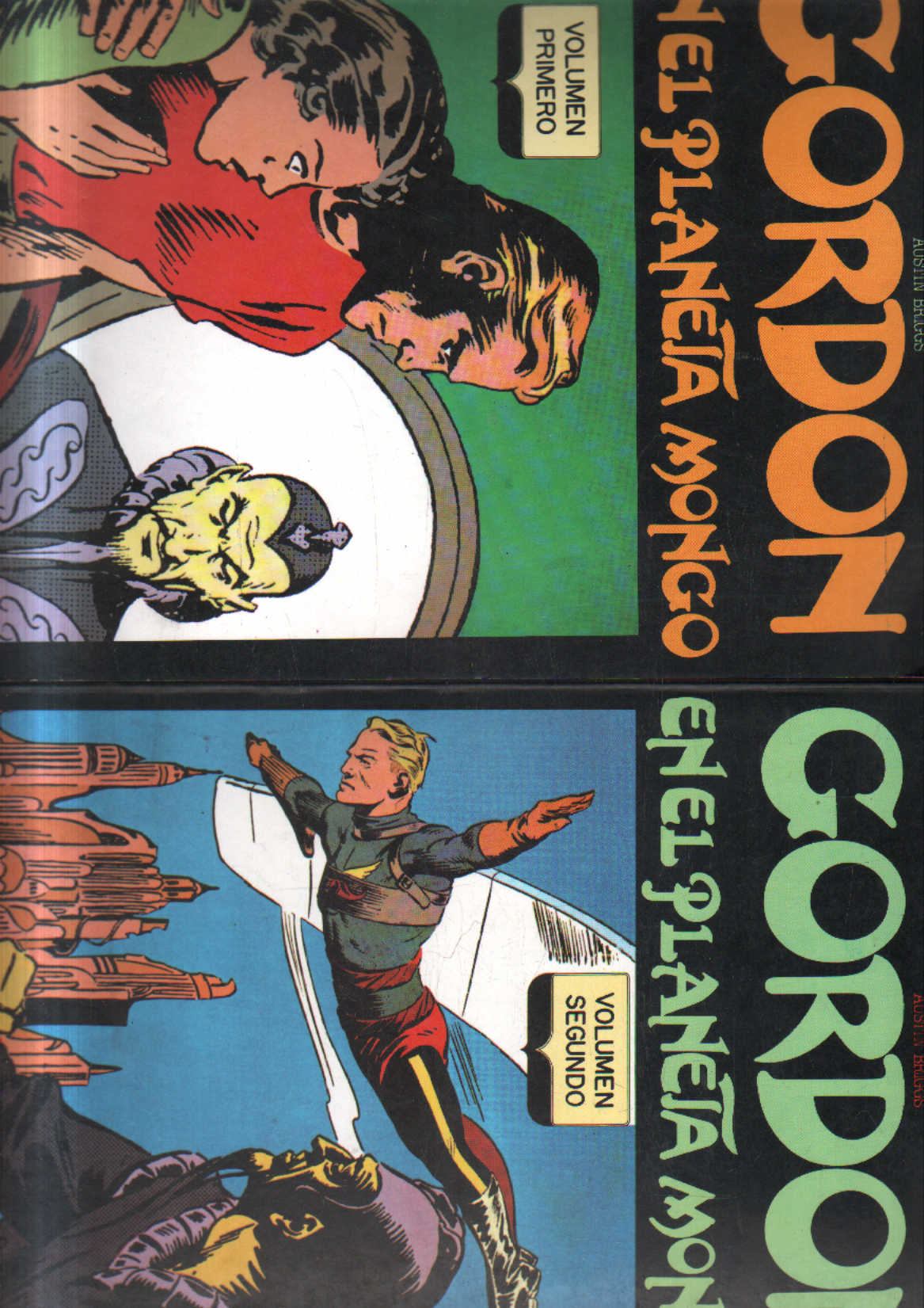 GORDON EN EL PLANETA MONGO VOLUMEN PRIMERO Y SEGUNDO